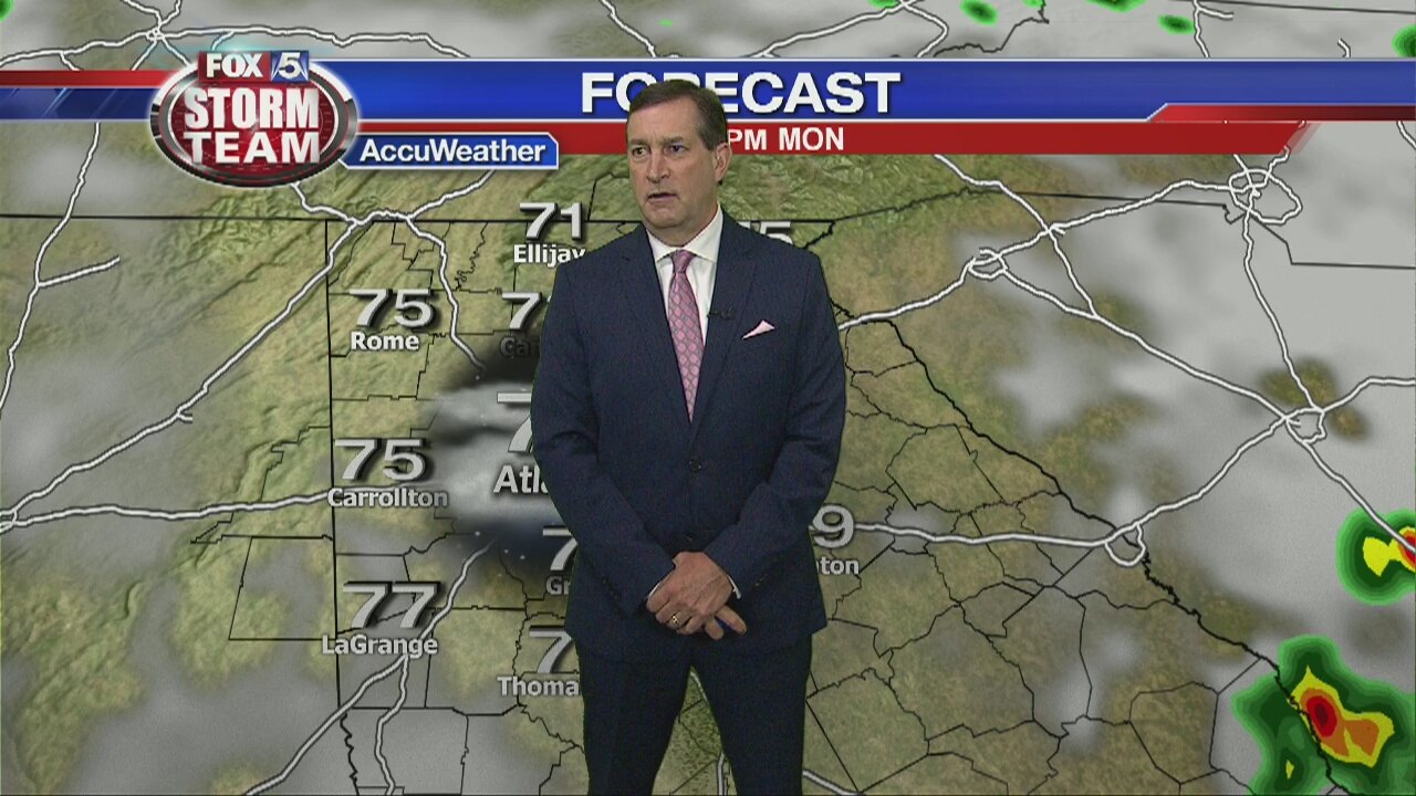 Monday forecast