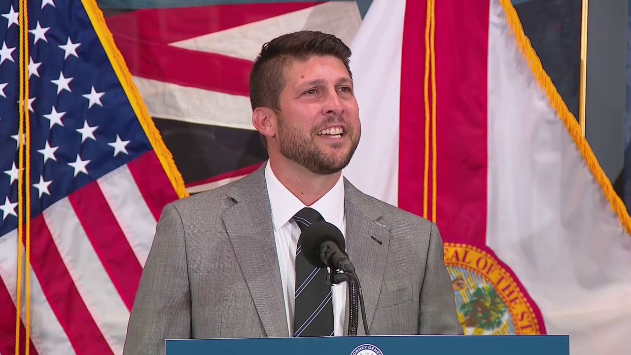 Florida Attorney General James Uthmeier in the Villages