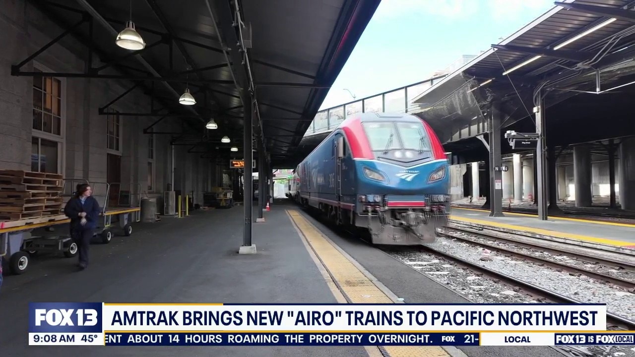 Amtrak Cascades tests new trains in Washington