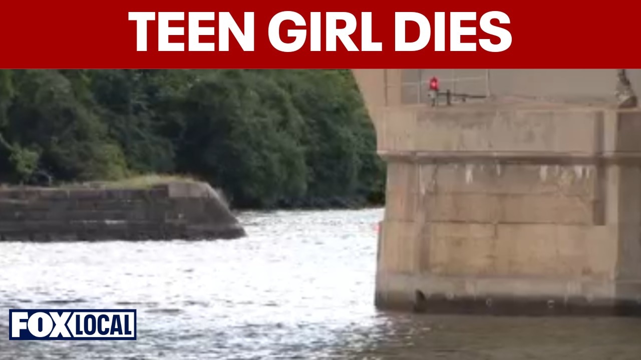 Teenage girl dies after being pulled from water near Key Bridge