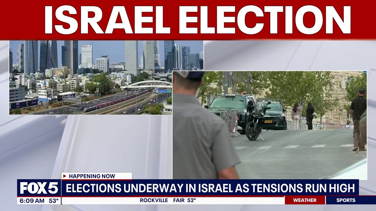 Israelis vote in a tense election seen as a referendum on Netanyahu