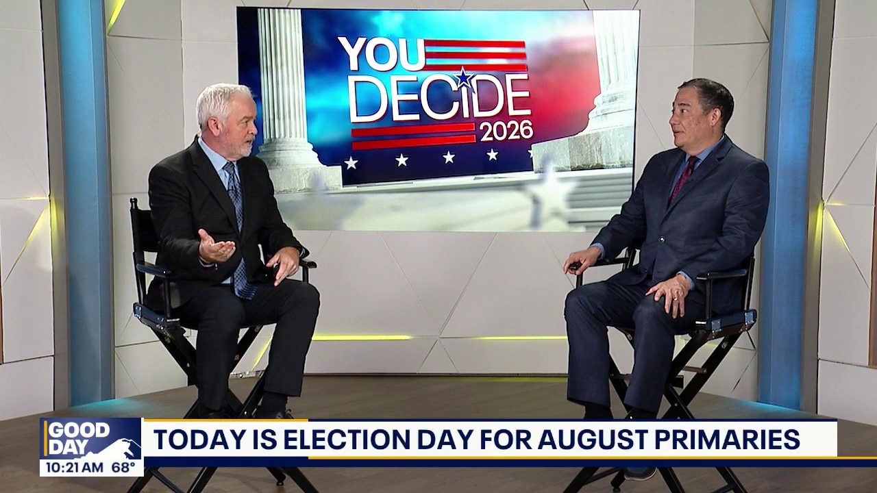 WA Secretary of State Steve Hobbs on primary election day