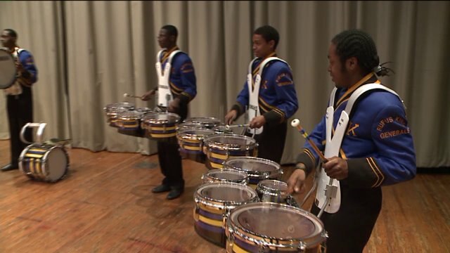Chip takes control of the drum line