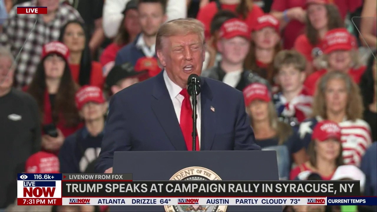 Trump campaigns for Bruce Blakeman in New York