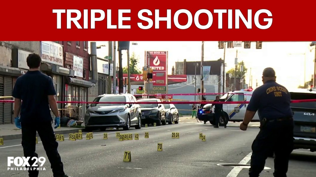 Deadly triple shooting on Ridge Avenue in North Philly: What we know