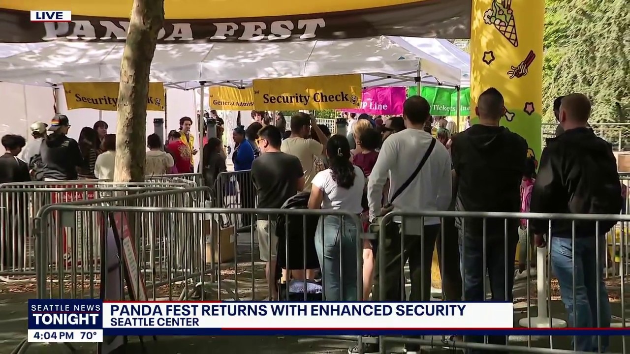Panda Fest returns to Seattle Center with enhanced security