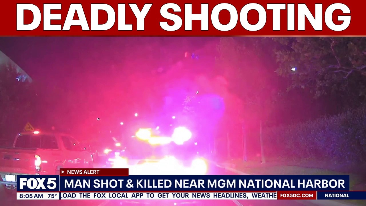 1 in custody after man shot, killed near MGM National Harbor, sources say