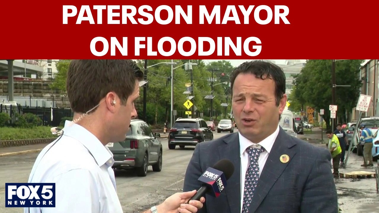 Paterson, NJ mayor says 20 rescued in severe flooding