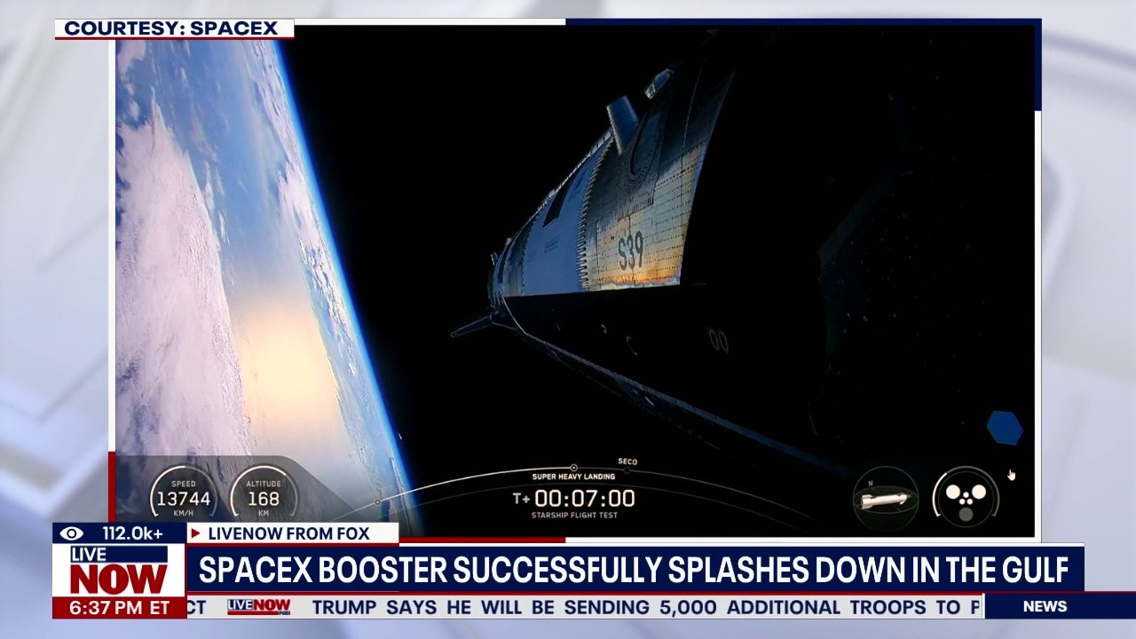 SpaceX test launches Starship V3 megarocket in Texas