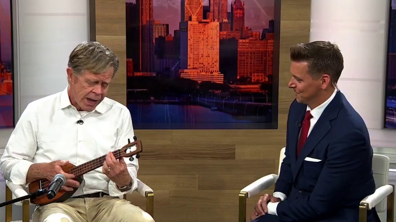 William H. Macy talks new Hulu show, distillery business and plays some tunes