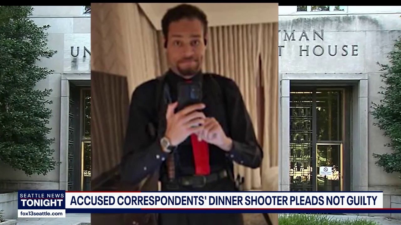 Suspect pleads not guilty in Trump dinner attack