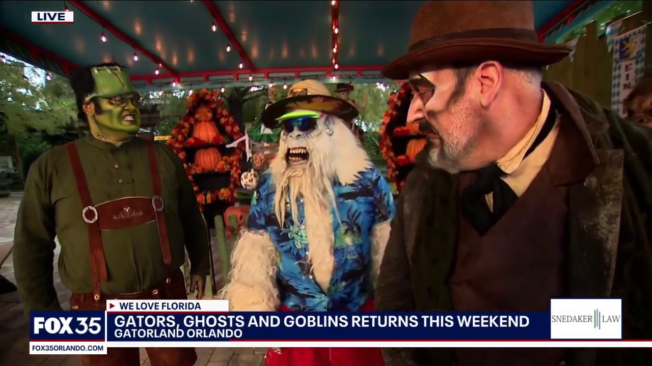 Gators, Ghosts and Goblins at Gatorland