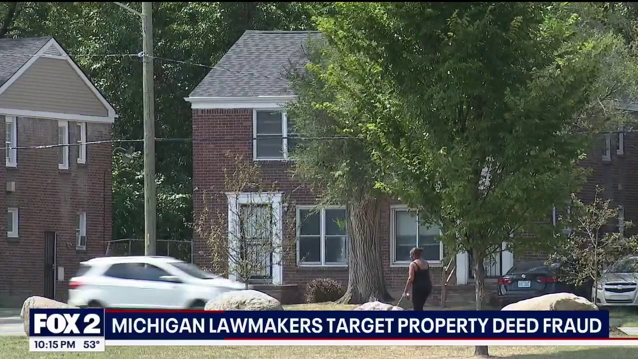 Michigan lawmakers target property deed fraud
