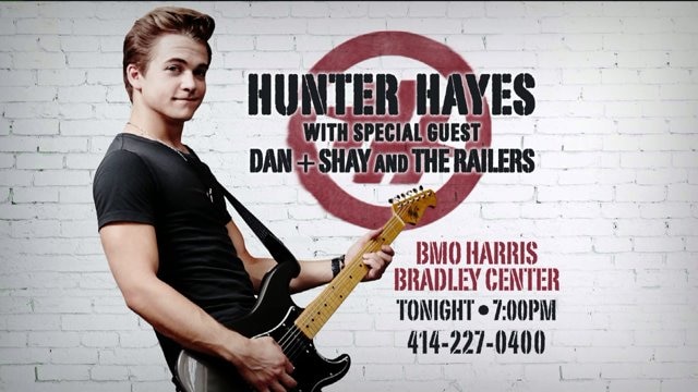 Preperations underway ahead of Hunter Hayes` concert
