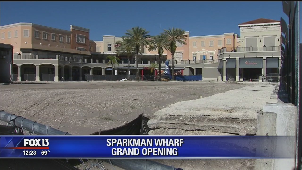 Sparkman Wharf opening night