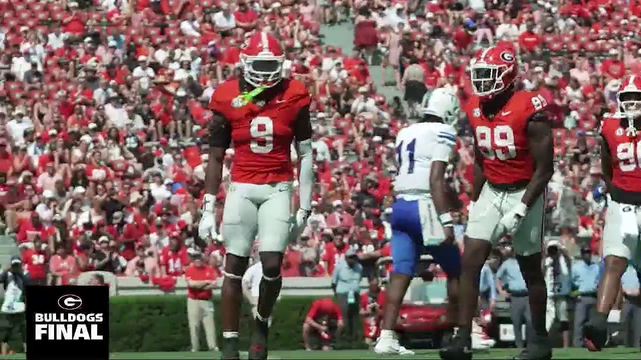 Georgia defeats Tennessee State in home opener