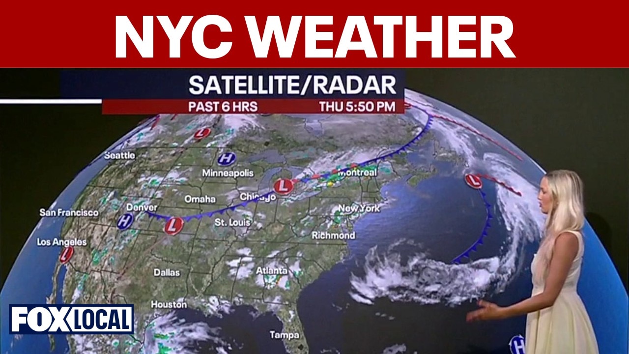 New York Weather: Cold front brings rain, humidity before drier weekend