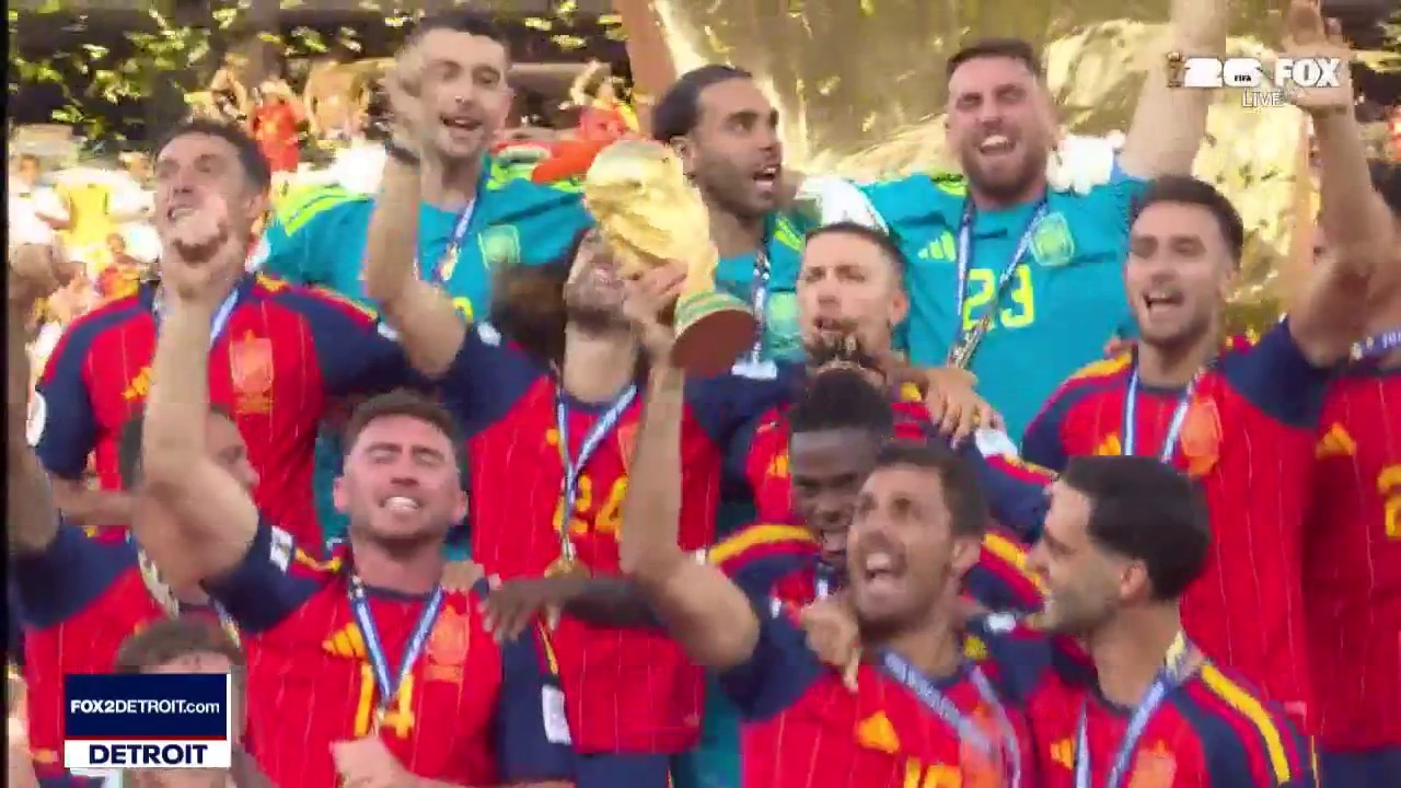 Spain reigns supreme at the World Cup