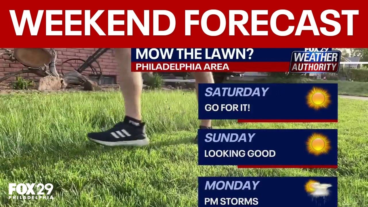 Philadelphia weather: Weekend forecast