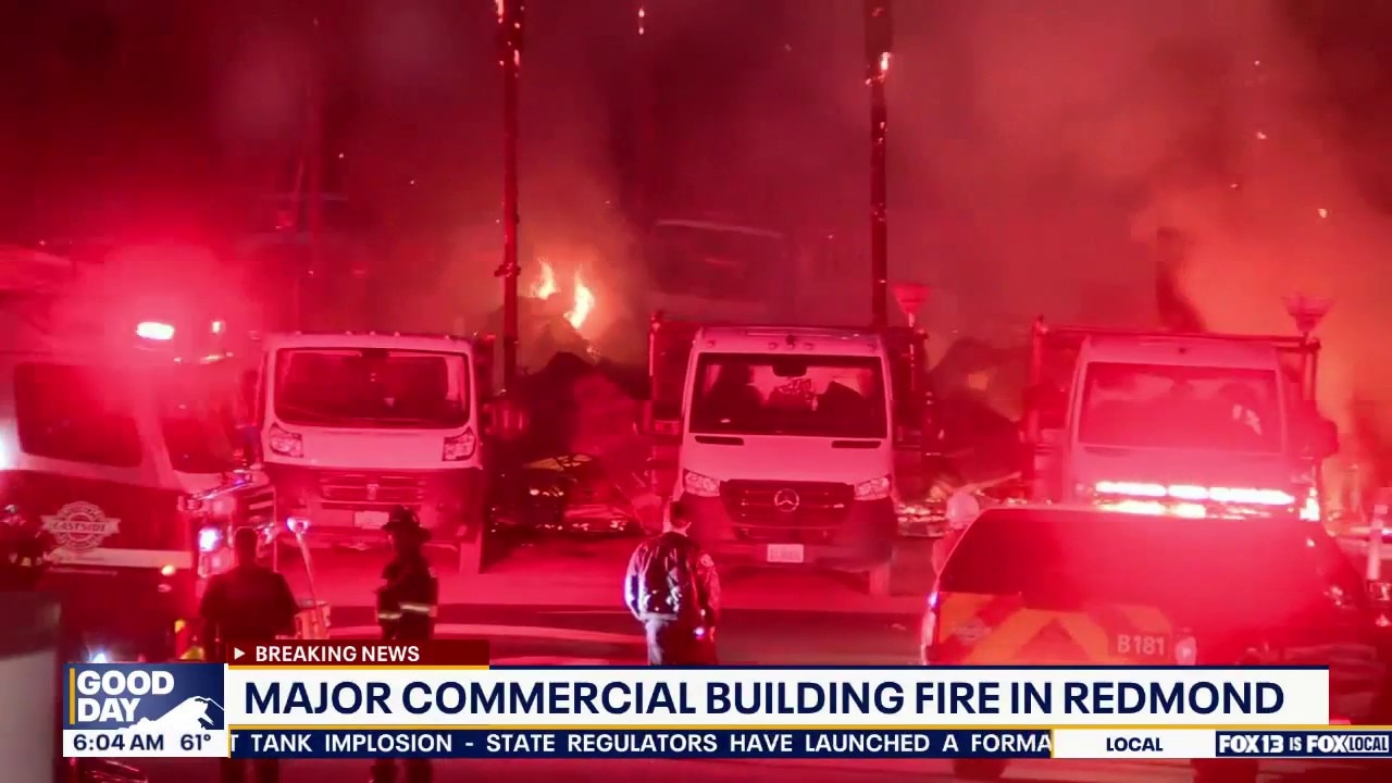 Major fire at landscaping company in Sammamish, WA area
