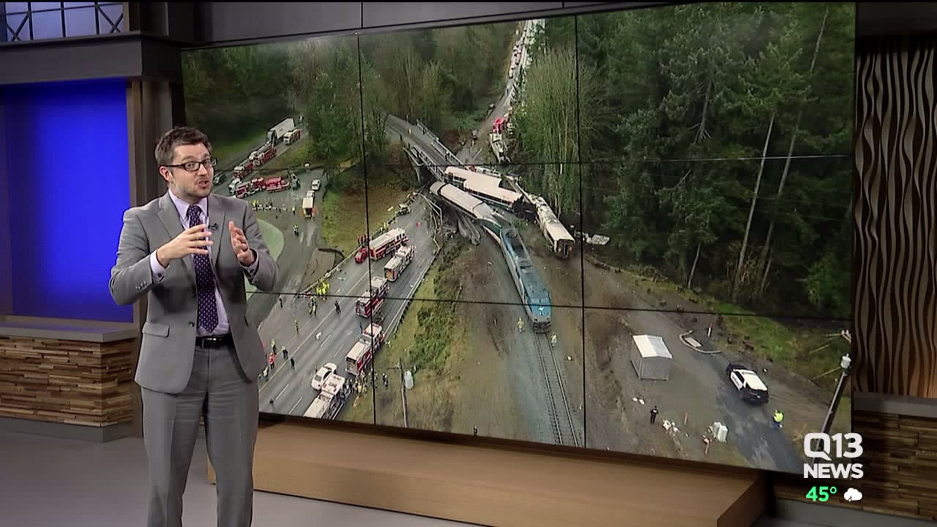 Speed a factor in train derailment?