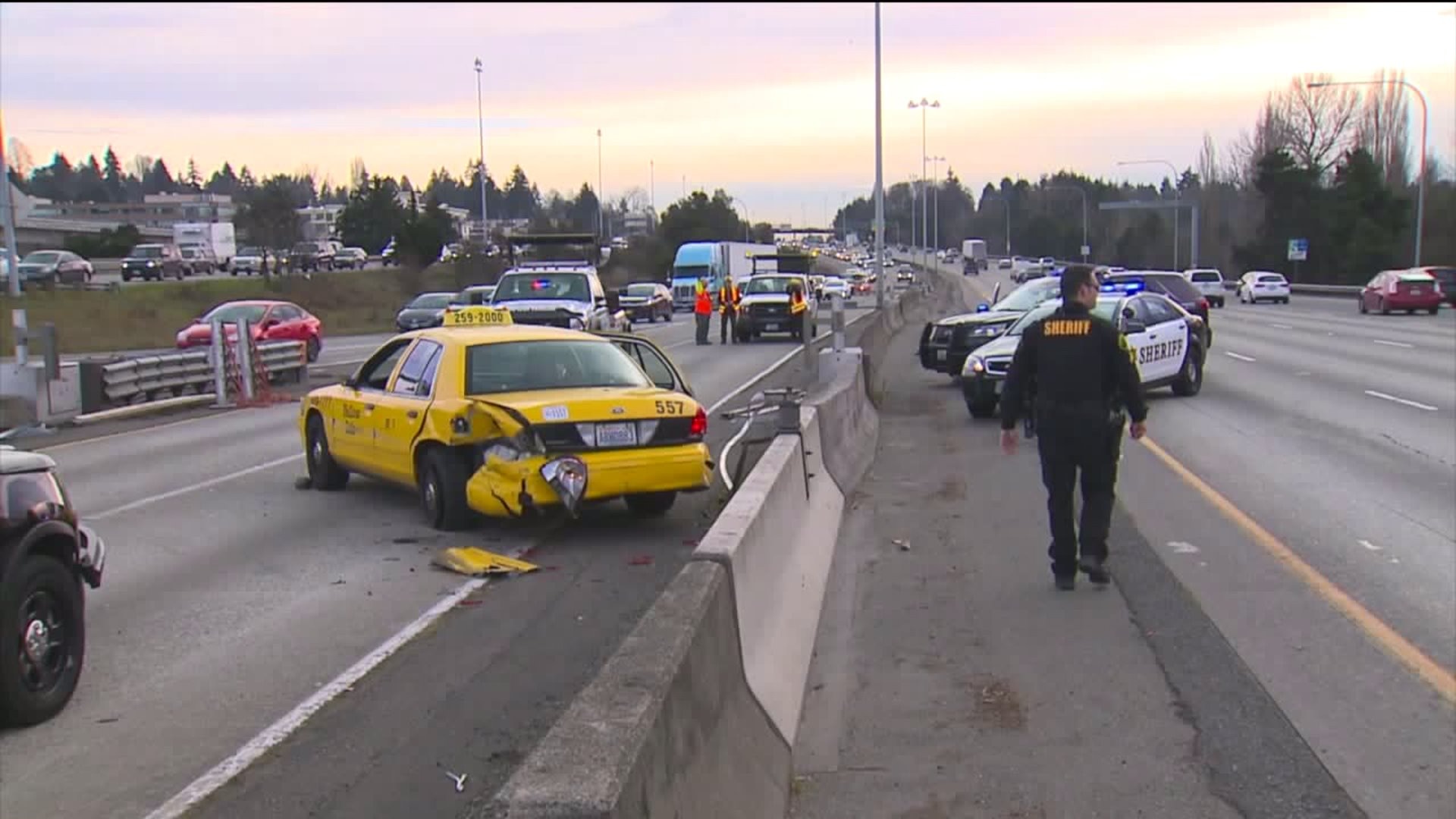 Suspected arrested after police chase