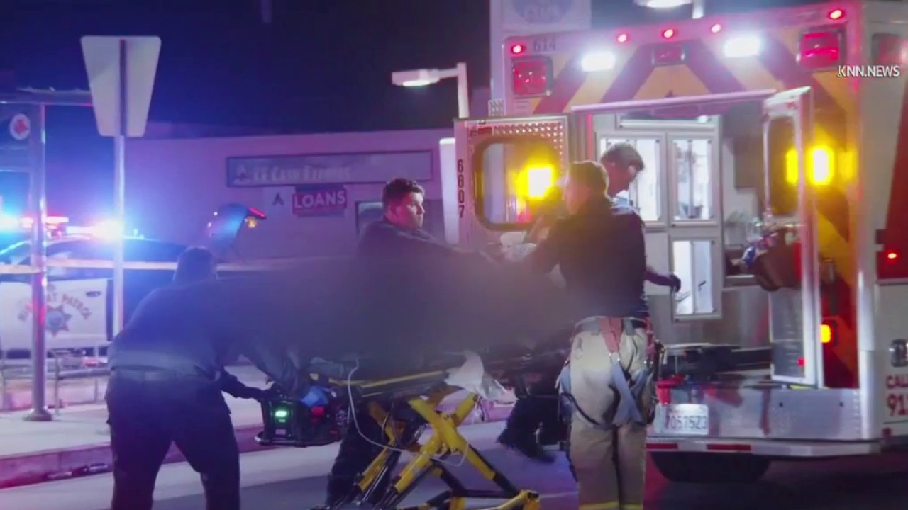 Suspect in 210 Freeway shooting dead, tow truck driver critical