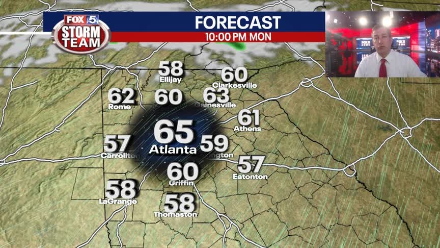 Monday Night Weather Update