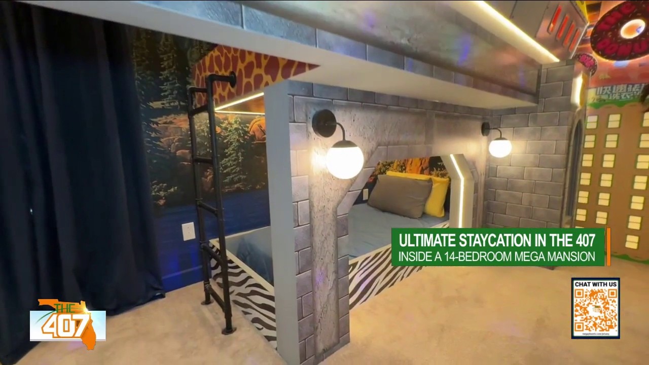The ultimate group getaway: Inside Orlando’s fully themed 14-bedroom vacation rental