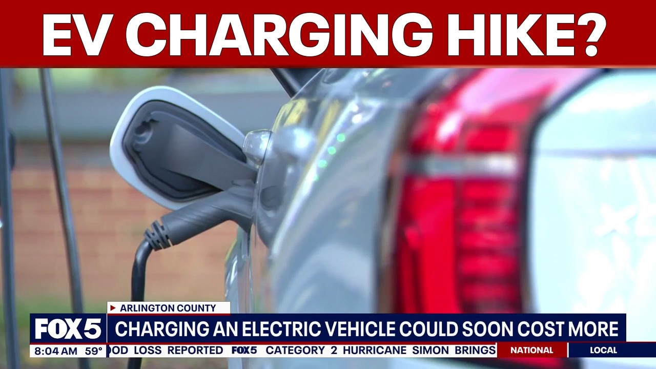 Arlington County considers 72% rate increase for public electric vehicle charging