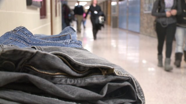 West Bend student hosts jean drive to help homeless teens