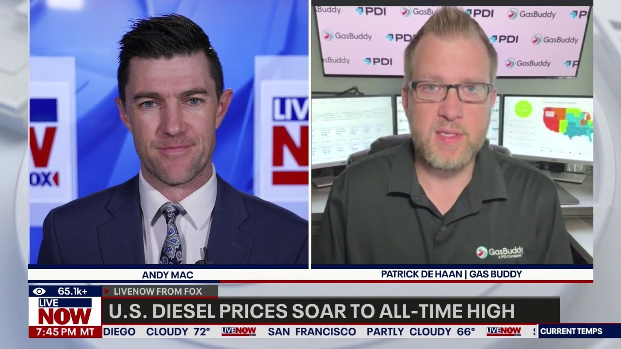 Diesel prices hit all-time high as Iran war drags on