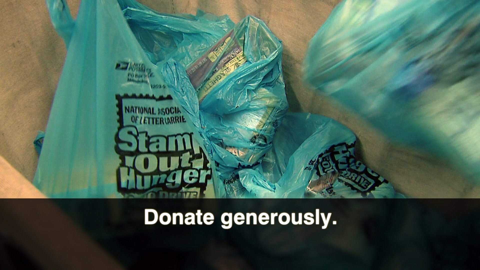 Stamp Out Hunger this weekend