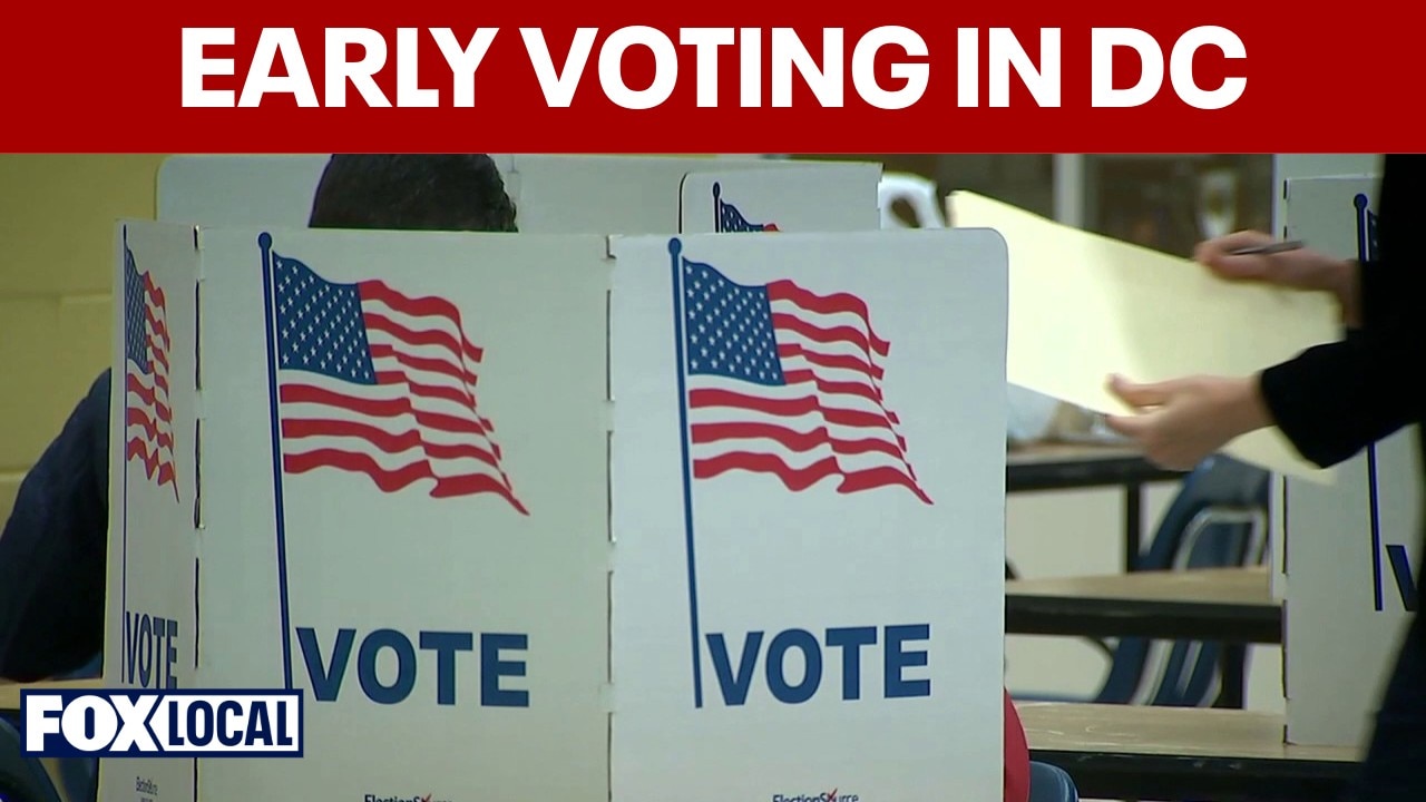 Early voting opens across D.C. ahead of June primary