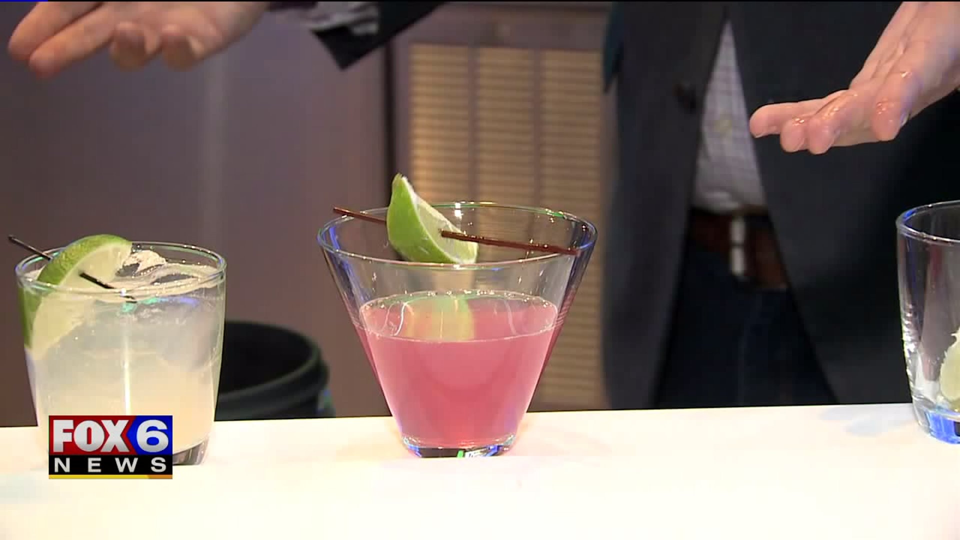 Tasty beverages for New Year`s Eve