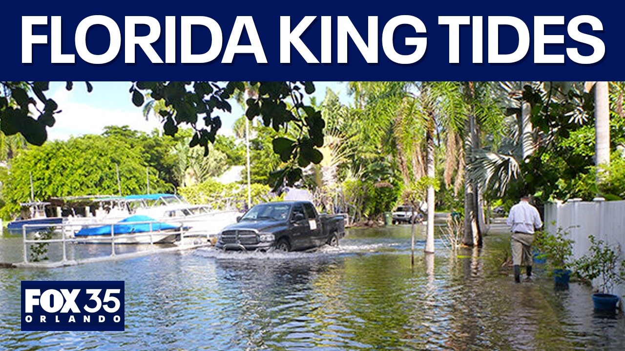 Florida king tides bring floods, beach erosion