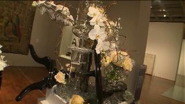 Tony tours Art In Bloom
