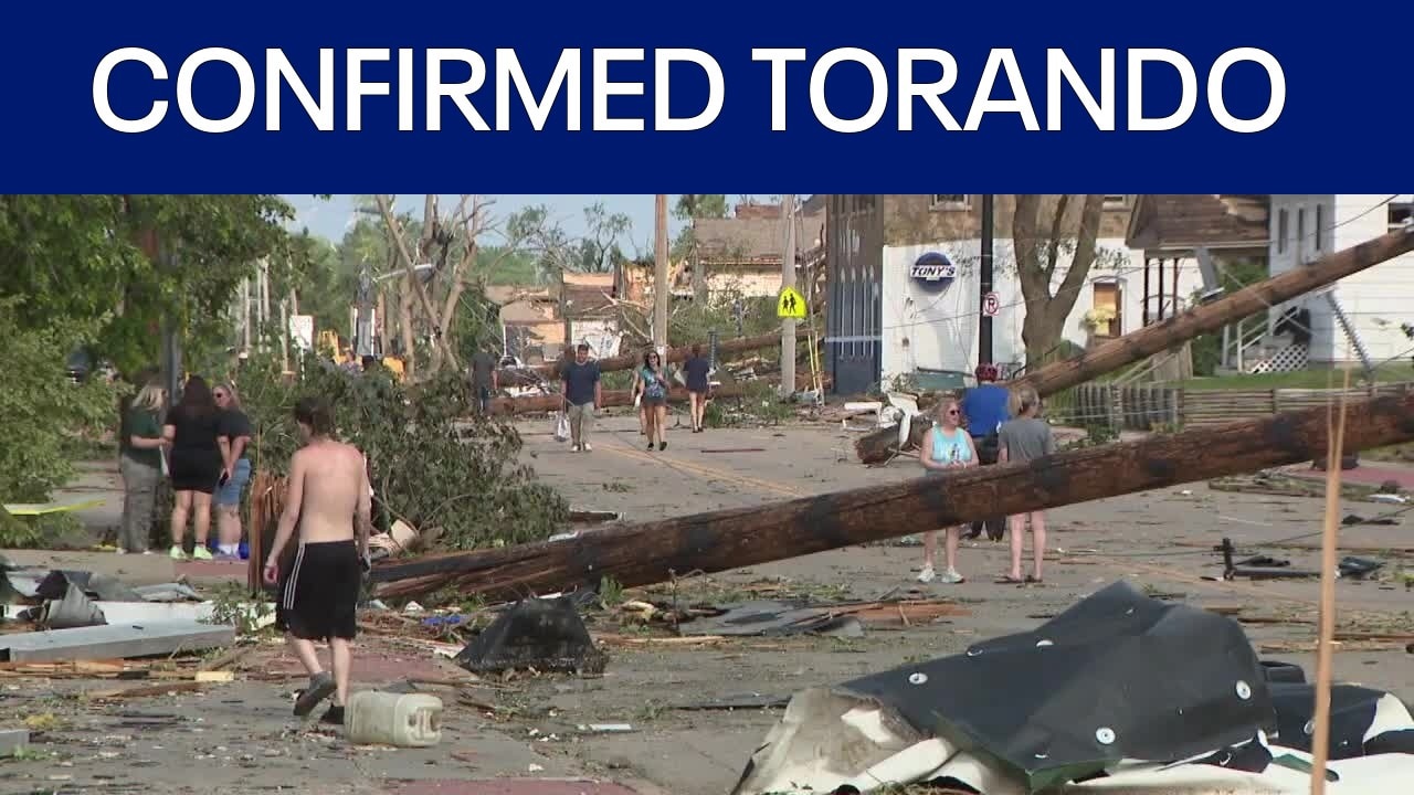 Confirmed tornado in Wisconsin causes far-reaching damage