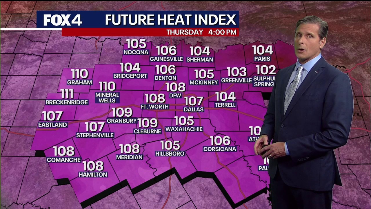 Dallas Weather: June 17 afternoon forecast