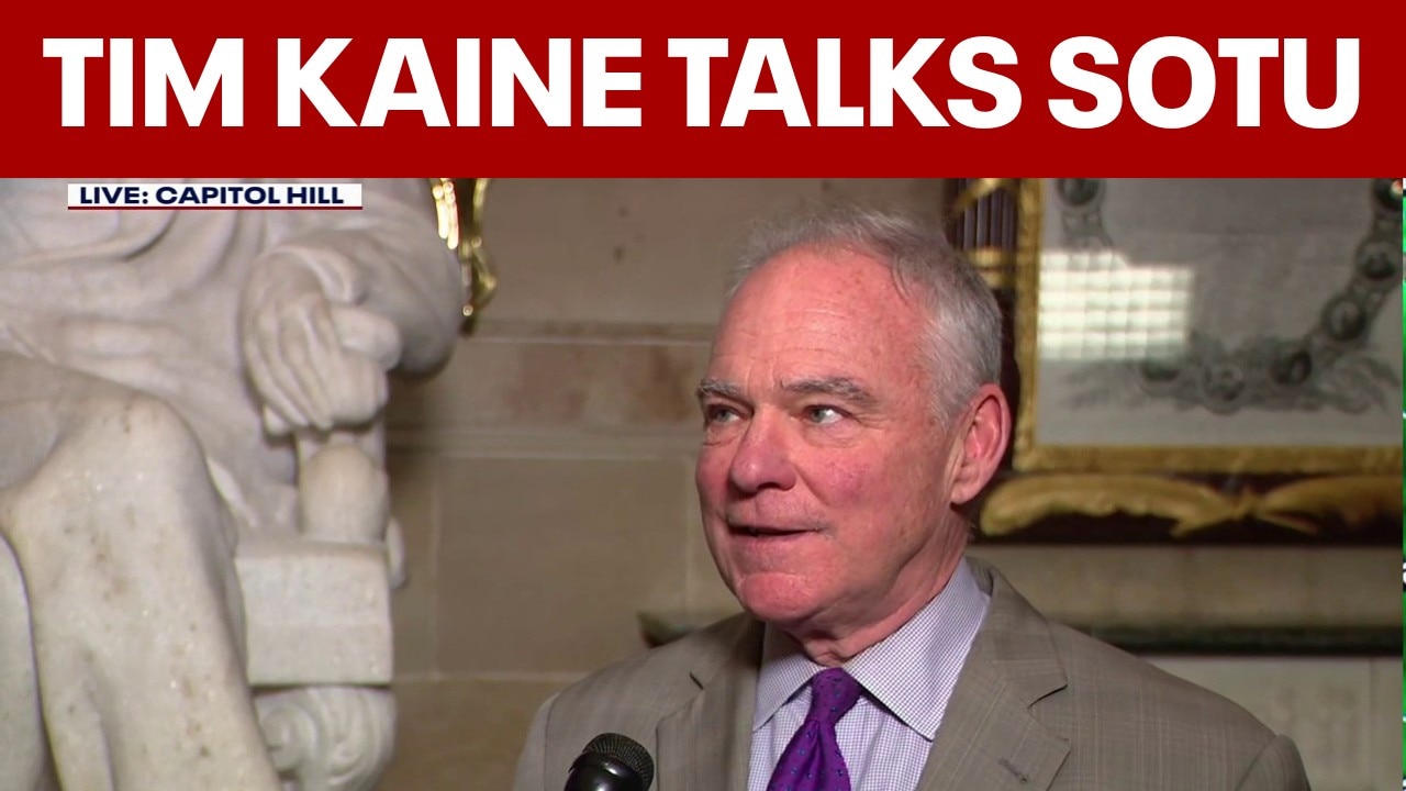 Tim Kaine previews Trump’s State of the Union as midterms loom