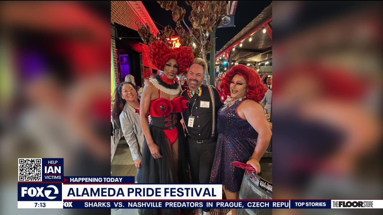 The city of Alameda holds its first Pride festival