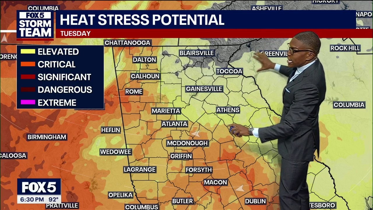 Monday evening weather forecast 