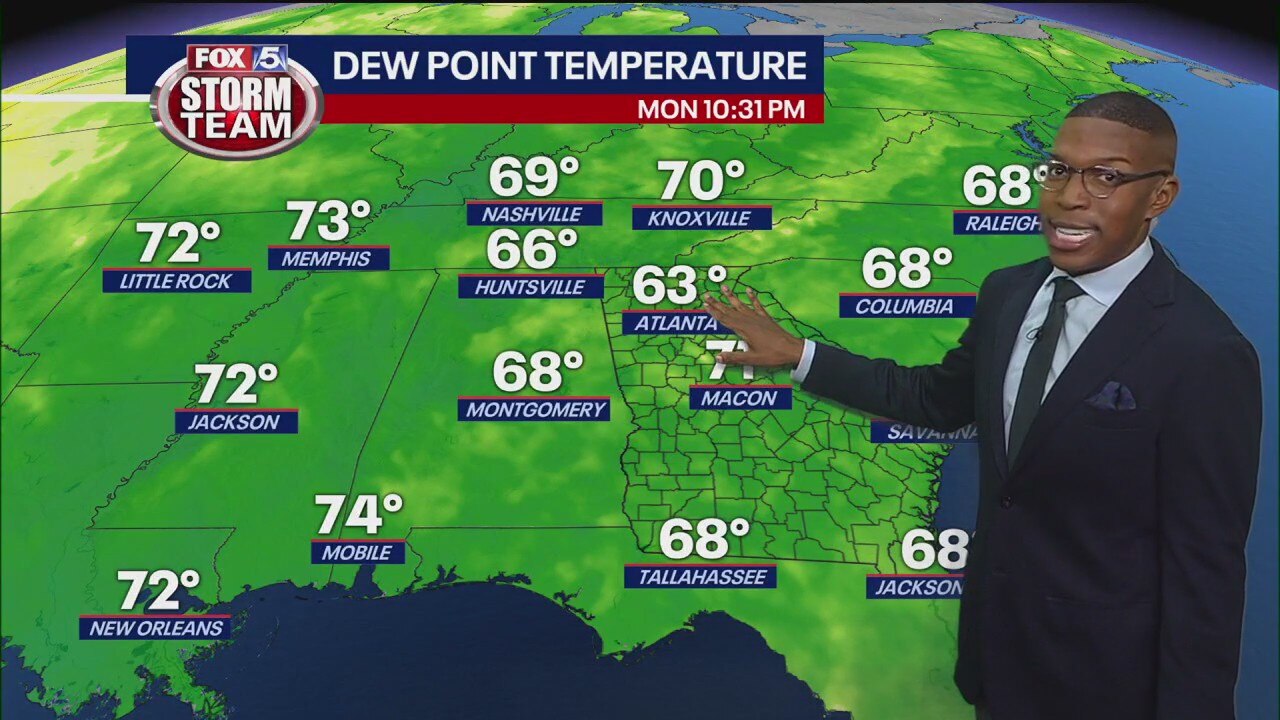Monday evening forecast update