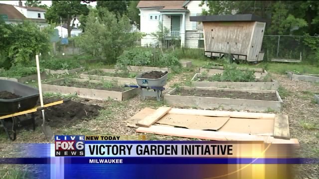 Derica learns all about the Victory Garden Initiative