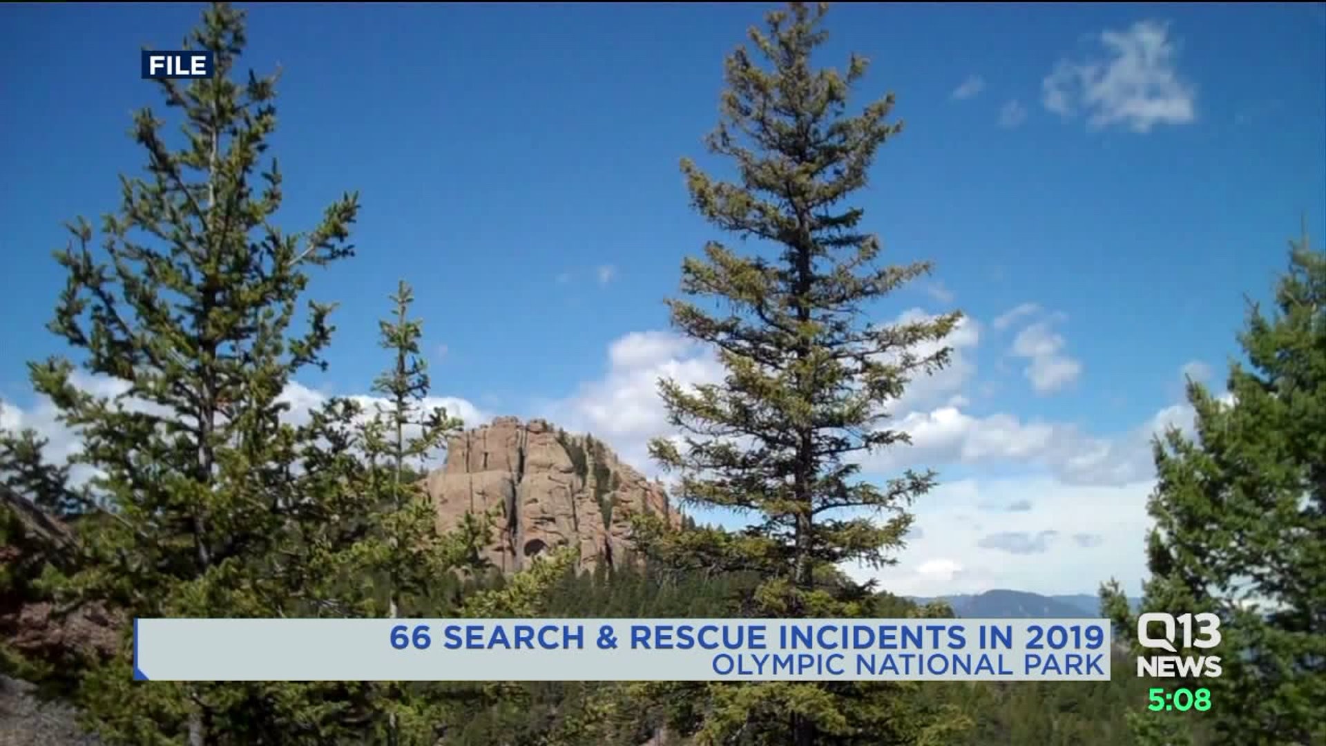 66 search and rescues at Olympic National Park this year