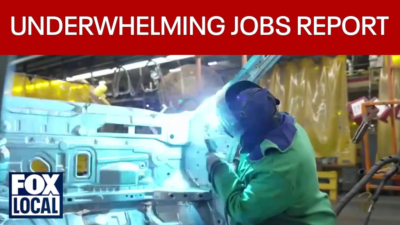 Latest jobs report brings underwhelming results