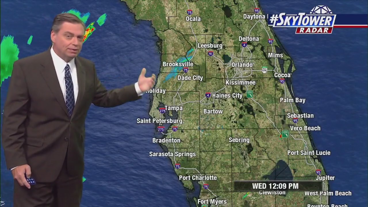 Wednesday afternoon forecast
