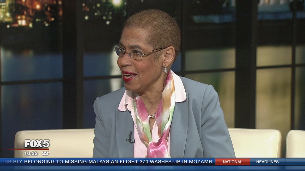 Eleanor Holmes Norton discusses Flint water crisis, presidential race, DC statehood