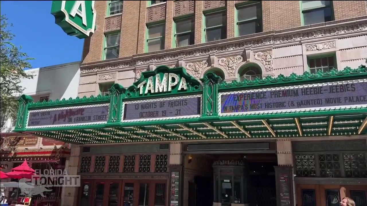 Ghost tours at Tampa Theatre