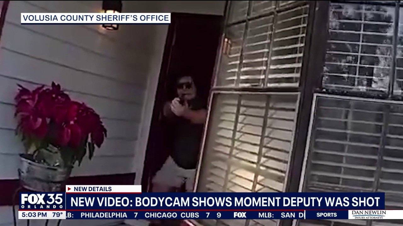 Sheriff releases video from body camera credited with saving deputy's life